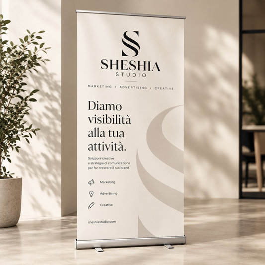 Roll-up pubblicitario personalizzato