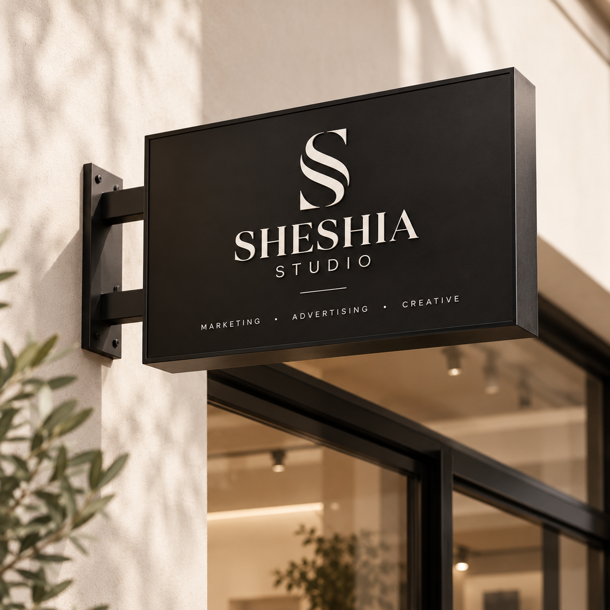 Insegna pubblicitaria personalizzata 120 × 60 cm